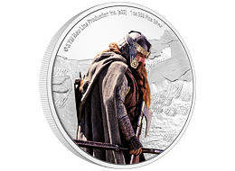 Stříbrná mince Gimli™ 1 Oz 2022 (Lord of the Rings™) PROOF - (7.)