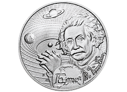 Stříbrná mince Albert Einstein 1 Oz 2022 (Icons of Inspiration) - (4.)