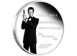 Stříbrná mince Pierce Brosnan 1 Oz (James Bond™ - Legacy) 2024 PROOF - (4.)