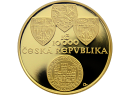 Zlatá mince 10000 Kč Zlatá bula sicilská 1 Oz 2012 PROOF