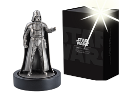 Stříbrná miniatura Darth Vader™ (Star Wars™) 2022 Antique