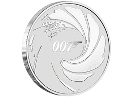 Stříbrná mince James Bond 1 Oz 2020