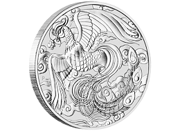 Stříbrná mince 1 Oz Australian Phoenix 2022 - (6.)