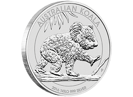 Stříbrná mince 1 kg Australian Koala 2016