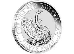 Stříbrná mince 1 Oz Australian Swan (Labuť černá) 2020