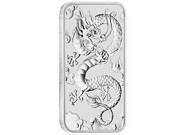 Stříbrná mince 1 Oz Dragon 2019 Rectangular (Obdélník)