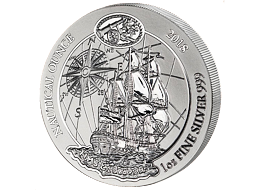 Stříbrná mince HMS Endeavour (Nautical Ounce) 1 Oz 2018 - (2.)