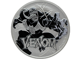 Stříbrná mince 1 Oz Venom™ (Marvel©) 2020 - (8.)