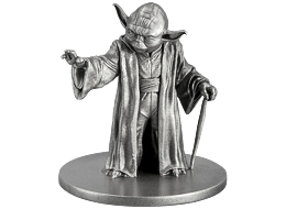 Stříbrná miniatura Yoda™ (Star Wars™) 2023 Antique