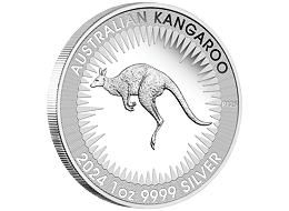 Stříbrná mince 1 AUD Australian Kangaroo (Klokan rudý) King Charles III. 1 Oz 2024 PROOF