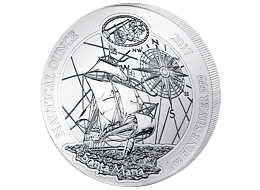 Stříbrná mince Santa Maria (Nautical Ounce) 1 Oz 2017 - (1.)