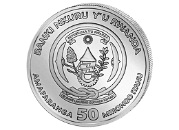 Stříbrná mince Rwanda Lunar Year of the Rat (Rok krysy) 1 Oz 2020