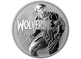 Stříbrná mince 1 Oz Wolverine™ (Marvel©) 2021 - (9.)