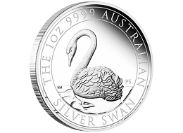 Stříbrná mince 1 Oz Australian Swan (Labuť černá) 2021 PROOF