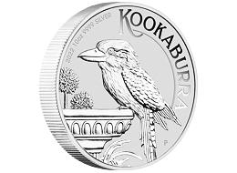 Stříbrná mince 10 Oz Australian Kookaburra (Ledňáček) 2022