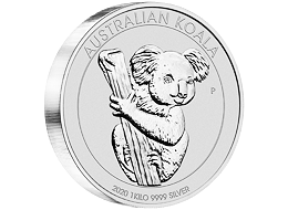 Stříbrná mince 1 kg Australian Koala 2020