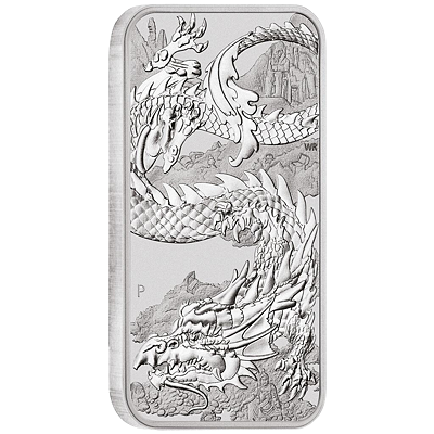 Stříbrná mince 1 Oz Dragon 2023 Rectangular (Obdélník)