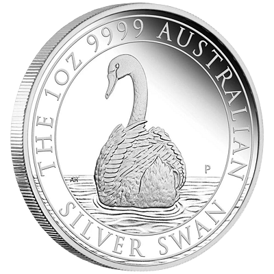 Stříbrná mince 1 Oz Australian Swan (Labuť černá) 2023 PROOF