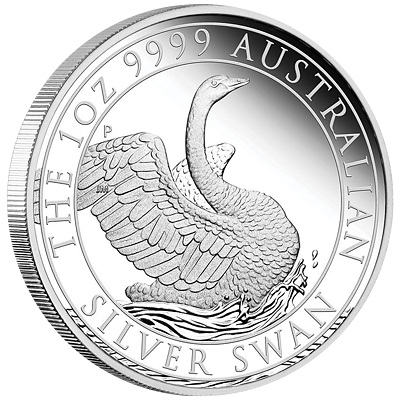 Stříbrná mince 1 Oz Australian Swan (Labuť černá) 2020 PROOF